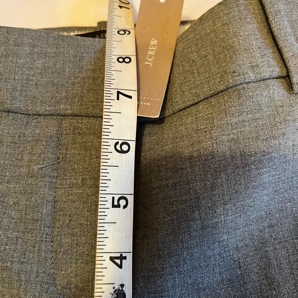 NWT J.Crew 365 Cameron grey pants size 00P - Picture 8 of 11